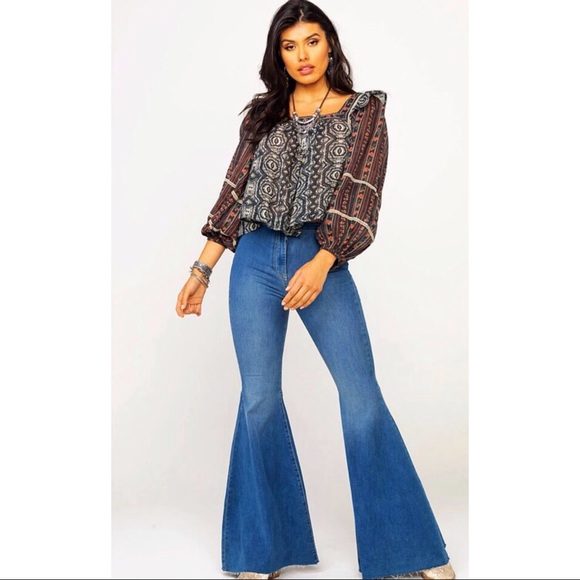 Free People Mostly Meadow Blouse - Picture 3 of 3